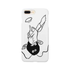 junsen　純仙　じゅんせんのJUNSEN(純仙)浮世絵風　鯰にまたがるさる Smartphone Case