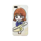 nodami_213のバリトンサックス女子 Smartphone Case