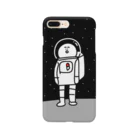 しもんずげーとの宇宙服を着た宇宙人 スマホケース