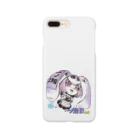 🤍一ノ瀬 彩 🐇⸒⸒ suzuri支店🤍の一ノ瀬彩ラフ画タッチちびｷｬﾗ【ﾆｺｲｽﾞﾑ様Design】 スマホケース