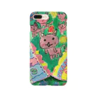 みつばちねこのパカパカねこ Smartphone Case