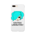 KIKITEKI_LABORATORYのPONITE GAL ミント×黄緑 Smartphone Case