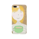 Junya MaruyamaのGood morning My morning begins with a cup of café au lait. Smartphone Case