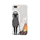 owl's shopのBonfire lit Smartphone Case