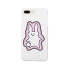 Animaletc.のワッペン風うさぎさん Smartphone Case