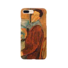 名画スマホケース・オンラインストア【クラウド】のモディリアーニ「自画像」 Smartphone Case