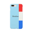 トリコロールカラーのルーティン斬新トリコロールカラー Smartphone Case