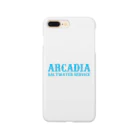 アシスト通信社のARCADIA SALTWATER SERVICE BLUE スマホケース