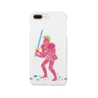 ペーパーモザイクの店のpink knight Smartphone Case