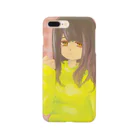 inazawa stationの黄色萌袖女の子 Smartphone Case