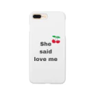 shesaidlovemeのshesaidloveme Smartphone Case