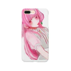 て°ゃ°のイチゴミルク少女 Smartphone Case