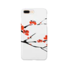 Art Experience Studio - Japanの梅 水墨画 Plum Blossom - 凛として美しく Smartphone Case
