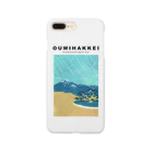 AmiiのOUMIHAKKEI 唐崎夜雨 Smartphone Case