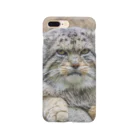 やまねこショップSUZURI支店のマヌルネコ Smartphone Case