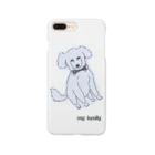 mihobabyのトイプードルはmy family! Smartphone Case