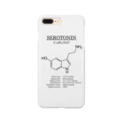 アタマスタイルのセロトニン(精神安定・感情コントロール)：化学：化学構造・分子式 Smartphone Case