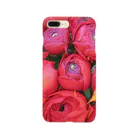 mayblueのred peony Smartphone Case