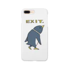 パワフルクリニックのEXIT ペンギン スマホケース