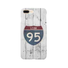 LeaMのLeaM 木目白 Smartphone Case