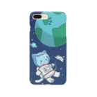 てばさきのastronaut cat スマホケース