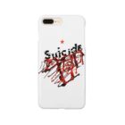 ryoryo1108のsuicide t-shirt  スマホケース