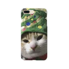 kmgrnewtの嫌そうな顔の猫 Smartphone Case