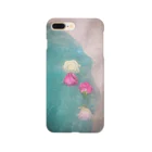 雪の薔薇の貝殻 Smartphone Case
