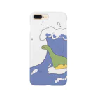 ぴぴちゃんの恐竜サーフィン Smartphone Case