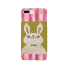 yuuzukuyoのマテうさぎ🐇の iPhoneケース Smartphone Case