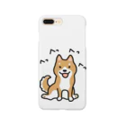 こぐま犬てんすけグッズショップの柴犬横座り Smartphone Case