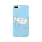 Aliviostaのヒージャーバリカン 沖縄ヤギ 動物イラスト iphoneケース Smartphone Case