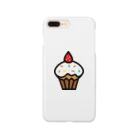 みんスマ-minna smile-のイチゴのカップケーキ Smartphone Case