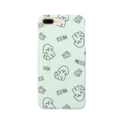 もふもふ屋さんのもふもふマルチーズ（ブルー） Smartphone Case