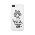 magoのねこさん's(モノクロ) Smartphone Case