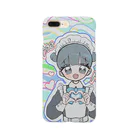 循環性飽食のお団子青メイドちゃん(カラフル) Smartphone Case