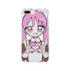 循環性飽食のツインテピンクメイドちゃん Smartphone Case