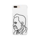 Aliviostaのニーチェ Nietzsche イラスト 哲学者 歴史 偉人アート Smartphone Case