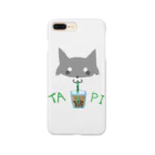 あずき母のタピ柴さん（黒柴） Smartphone Case