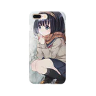 平田商店の冬の女の子 Smartphone Case