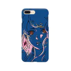 マキノノマの赤い瞳と耳飾り Smartphone Case