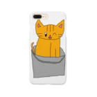 ねこまちランドのバケツねこ Smartphone Case