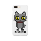 るなもなのドット黒猫 ロゴ入り Smartphone Case