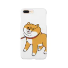 もんとみ | もっちり動物造形作家の散歩から帰りたくない柴犬 Smartphone Case