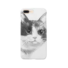 クロミケ堂の三毛猫　スマホケース Smartphone Case