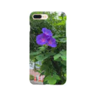 七色花面の真夏が朝を彩る青紫 Smartphone Case