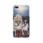 suzuri はちお店の海。森夏。 Smartphone Case