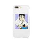 山下塔子のラーメンを食べる女 Smartphone Case