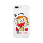 charlolのwww charlie QR スマホケース