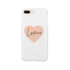 LAFFINEのLAFFINEハート型ロゴ Smartphone Case